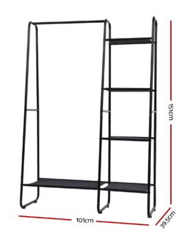 Artiss Clothes Rack Wardrobe Coat Stand Closet 150cm