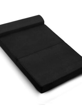 Giselle Bedding Foldable Mattress Folding Foam Bed Mat Double Black