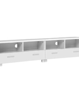 Artiss TV Cabinet Entertainment Unit 180cm White Eddie