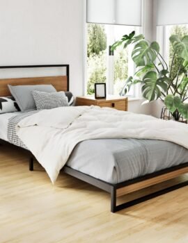 Artiss Bed Frame Metal Frame DANE – King Single