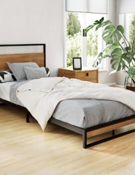 Artiss Bed Frame Single Size Metal Frame DANE