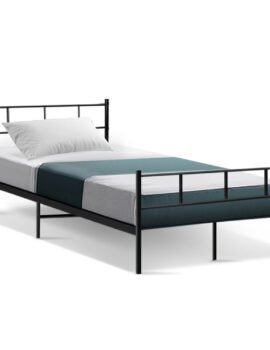 Artiss Bed Frame King Single Metal Bed Frames SOL