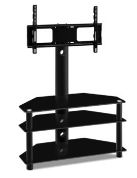 Artiss TV Stand Mount Bracket for 32″-60″ LED LCD 3 Tiers Storage Floor Shelf