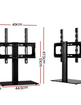 Artiss TV Stand Mount Bracket for 32″-55″ LED LCD Swivel Tabletop Desktop Plasma