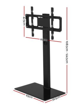 Artiss TV Stand Mount Bracket for 32″-70″ LED LCD Glass Storage Floor Shelf