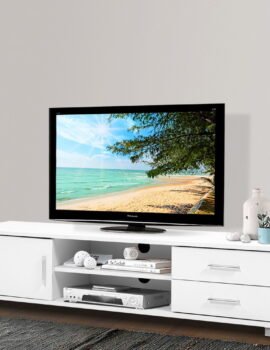 Artiss Entertainment Unit TV Cabinet 120cm White Dylan