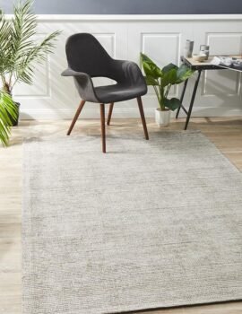 Allure Stone Cotton Rayon Rug by Rug Culture – 225X155CM