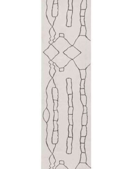 Paradise Runner Amy Grey by Rug Culture – 300X80CM – RUNNER