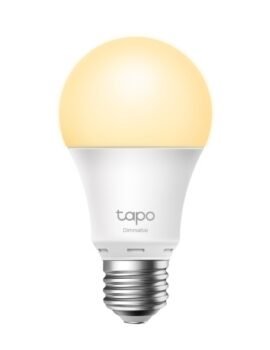 TP-Link Tapo Dimmable Smart Light Bulb L510E Edison Fitting, Dimmable, No Hub Required, Voice Control, Schedule & Timer 2700K 8.7W 2.4 GHz 802.11b/g/n