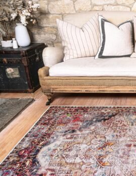 Vintage Crown Ernest Multi Distressed Vintage Rug 200X290