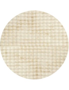 Bubble Washable Rug – Natural 200X200Cm